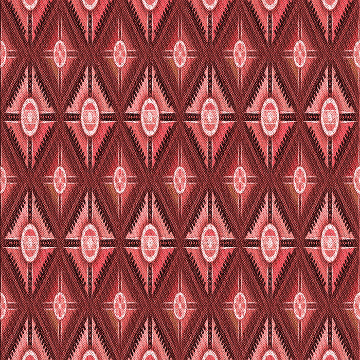 Patterned Cranberry Red Rug, pat3239rd