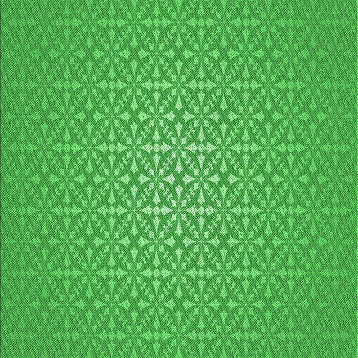 Machine Washable Transitional Neon Green Rug, wshpat324grn