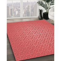 Patterned Red Rug, pat324rd