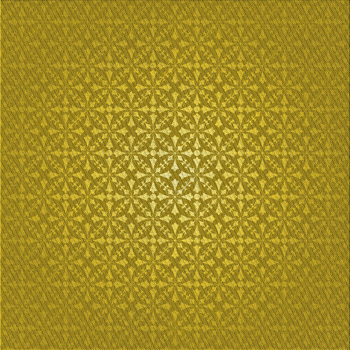 Round Patterned Dark Bisque Brown Rug, pat324yw