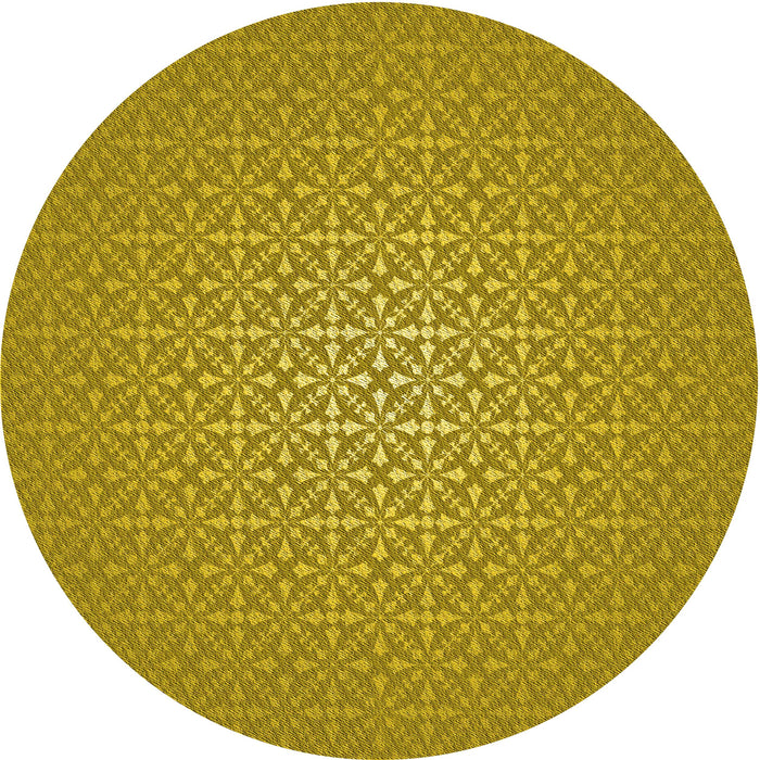 Square Patterned Dark Bisque Brown Rug, pat324yw