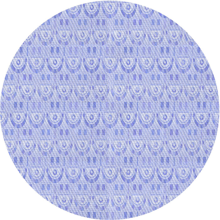 Square Machine Washable Transitional Sky Blue Rug in a Living Room, wshpat3240blu