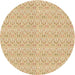 Square Patterned Bronze Brown Rug, pat3240brn