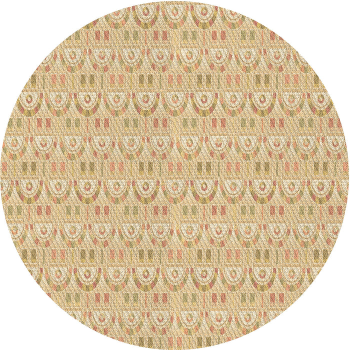 Square Machine Washable Transitional Bronze Brown Rug in a Living Room, wshpat3240brn