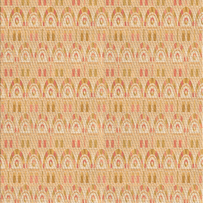 Patterned Orange Rug, pat3240org