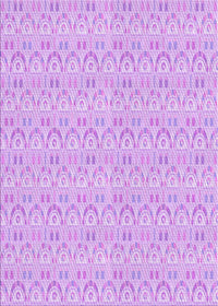 Machine Washable Transitional Purple Rug, wshpat3240pur