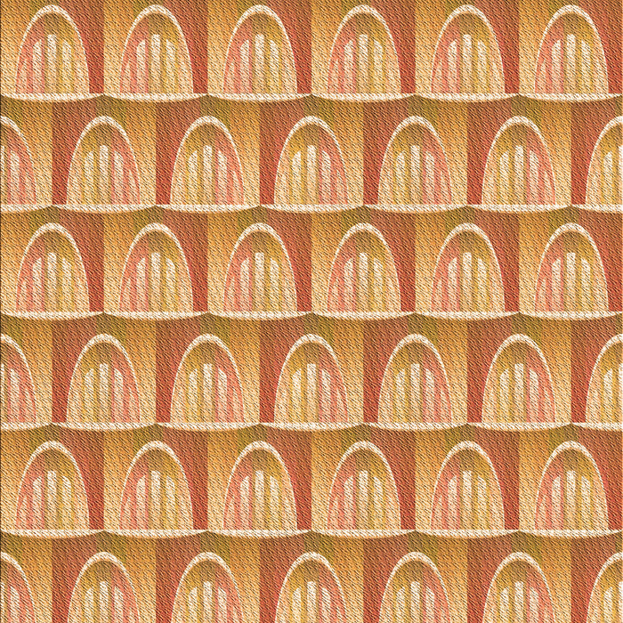 Machine Washable Transitional Yellow Orange Rug, wshpat3241org