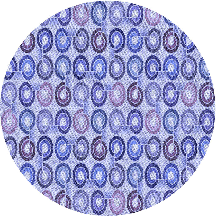 Square Patterned Pastel Blue Rug, pat3242blu