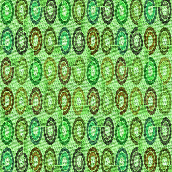 Machine Washable Transitional Emerald Green Rug, wshpat3242grn