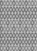 Patterned Smokey Gray Rug, pat3242gry