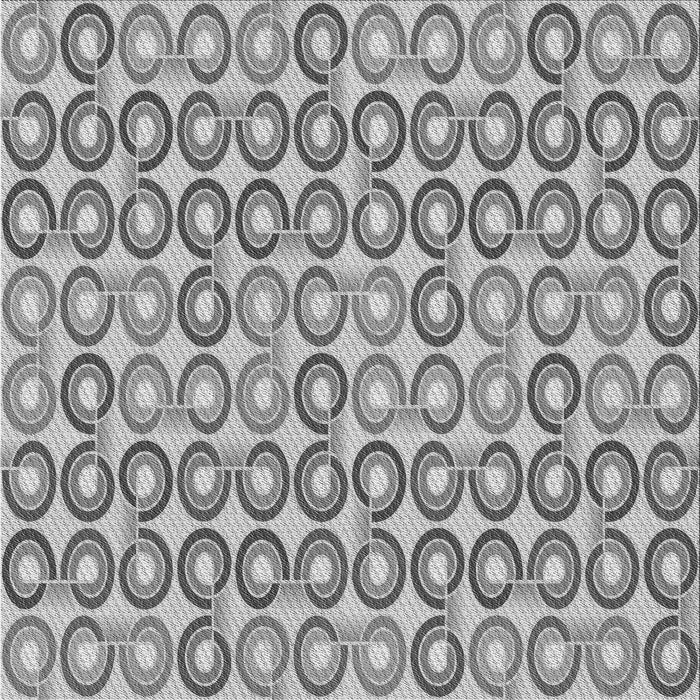 Round Machine Washable Transitional Smokey Gray Rug, wshpat3242gry