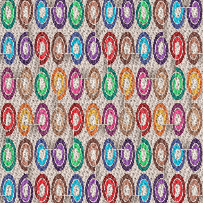 Patterned Pale Silver Gray Modern Rug, pat3242