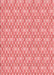 Machine Washable Transitional Pastel Pink Rug, wshpat3243rd