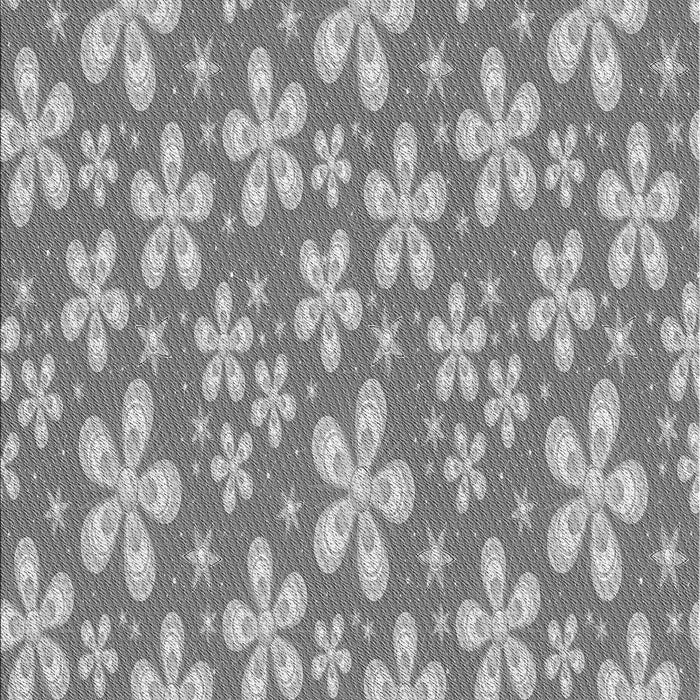 Machine Washable Transitional Cloud Gray Rug, wshpat3244gry