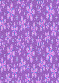 Machine Washable Transitional Purple Rug, wshpat3244pur