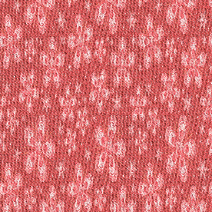 Patterned Red Rug, pat3244rd