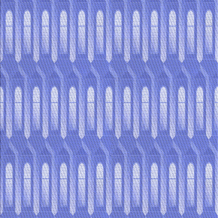 Patterned Blue Rug, pat3245blu