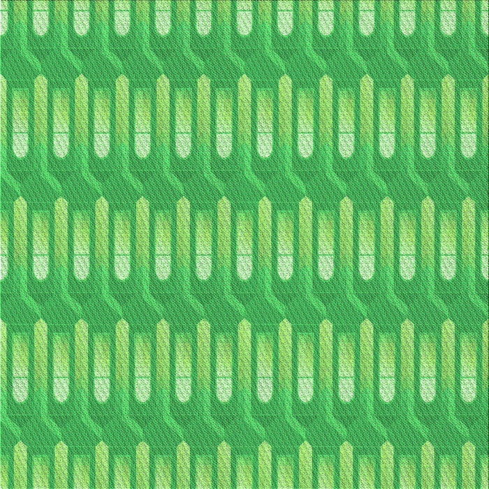 Round Machine Washable Transitional Neon Green Rug, wshpat3245grn