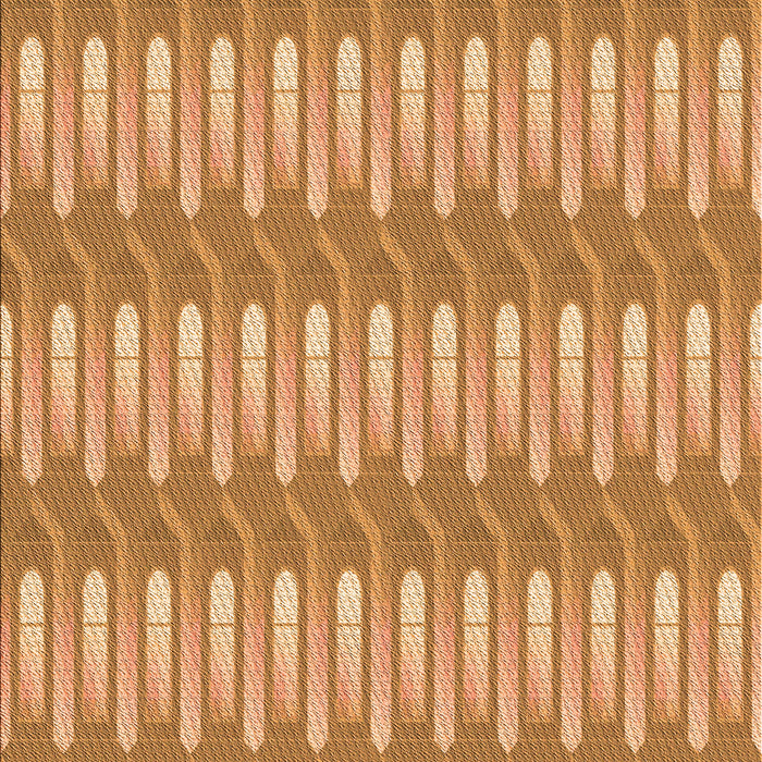 Machine Washable Transitional Orange Rug, wshpat3245org