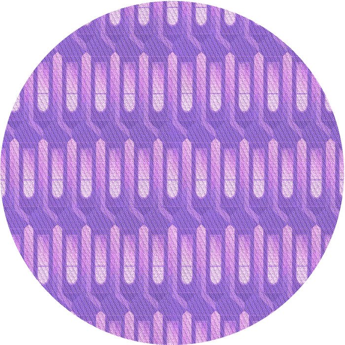 Square Machine Washable Transitional Violet Purple Rug in a Living Room, wshpat3245pur