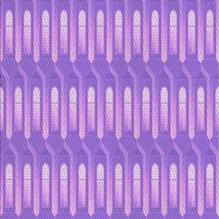 Machine Washable Transitional Violet Purple Rug, wshpat3245pur