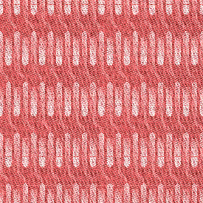 Round Machine Washable Transitional Ruby Red Rug, wshpat3245rd