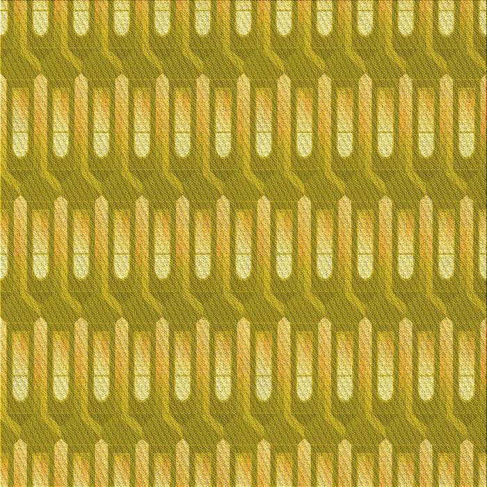 Round Patterned Dark Golden Brown Rug, pat3245yw