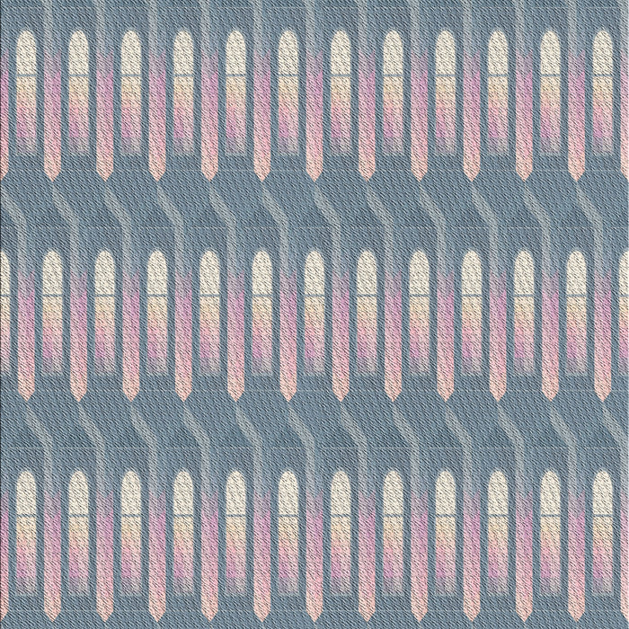 Machine Washable Transitional Gray Rug, wshpat3245