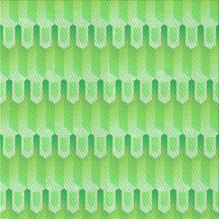 Round Patterned Emerald Green Rug, pat3246grn