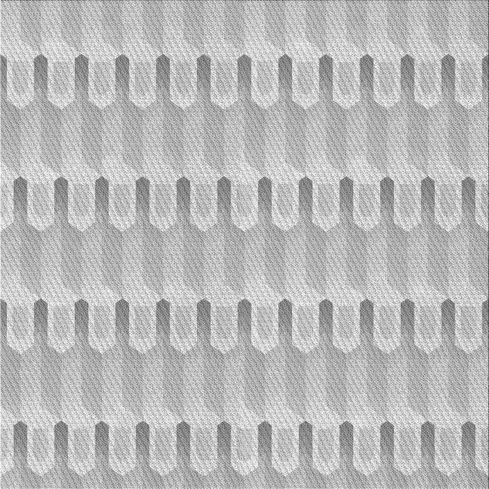 Round Machine Washable Transitional Gunmetal Gray Rug, wshpat3246gry