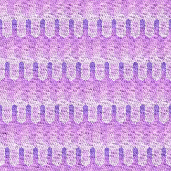 Round Patterned Purple Rug, pat3246pur