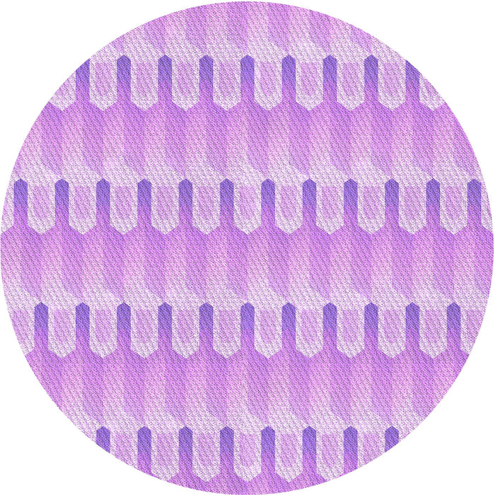 Square Machine Washable Transitional Purple Rug in a Living Room, wshpat3246pur