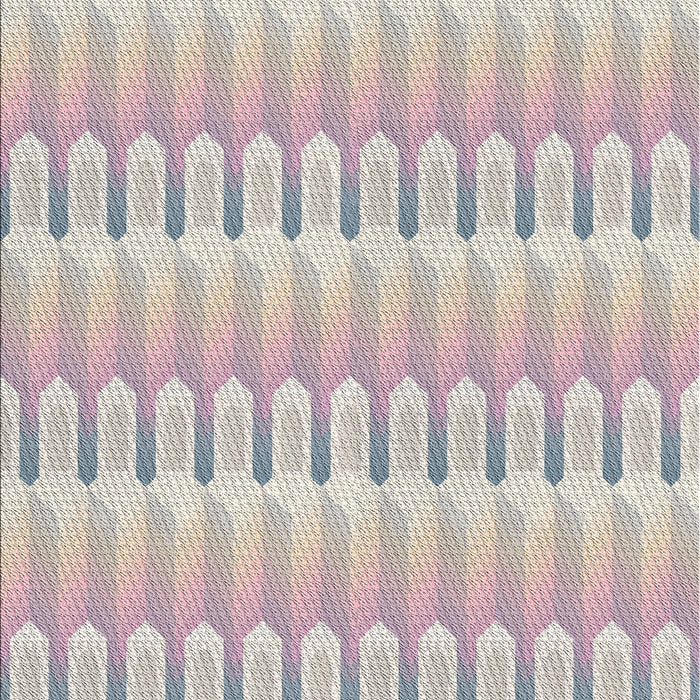 Machine Washable Transitional Rosy Pink Rug, wshpat3246