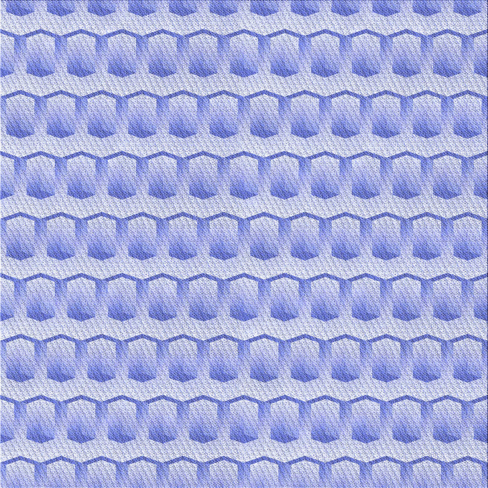 Round Patterned Sky Blue Rug, pat3247blu