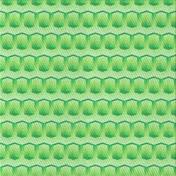 Round Patterned Green Rug, pat3247grn