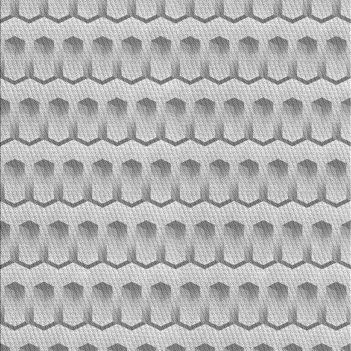 Patterned Gunmetal Gray Rug, pat3247gry