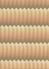 Machine Washable Transitional Bronze Brown Rug, wshpat3248brn