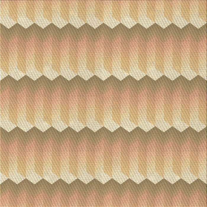 Round Patterned Bronze Brown Rug, pat3248brn