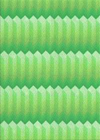 Machine Washable Transitional Emerald Green Rug, wshpat3248grn