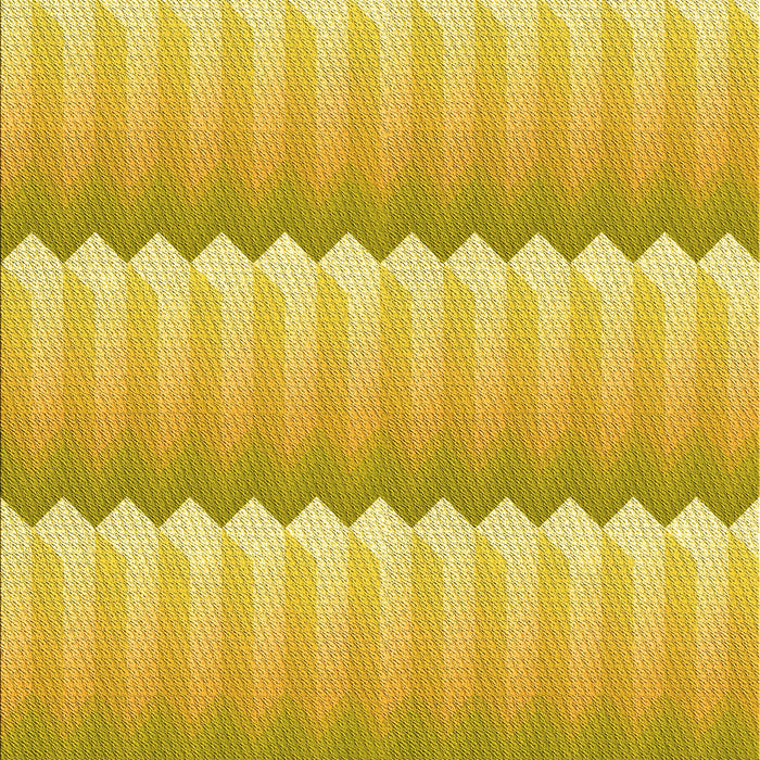 Patterned Bright Gold Yellow Rug, pat3248yw