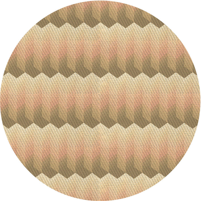 Square Patterned Bronze Brown Rug, pat3249brn