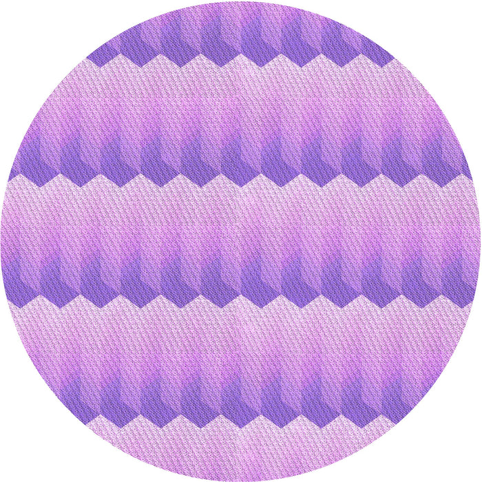 Square Patterned Purple Rug, pat3249pur