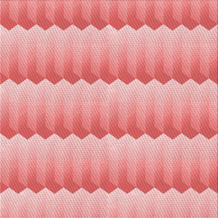 Round Machine Washable Transitional Pastel Pink Rug, wshpat3249rd