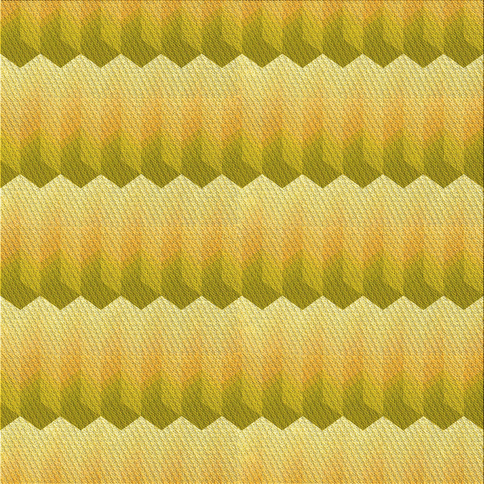 Round Machine Washable Transitional Bright Gold Yellow Rug, wshpat3249yw