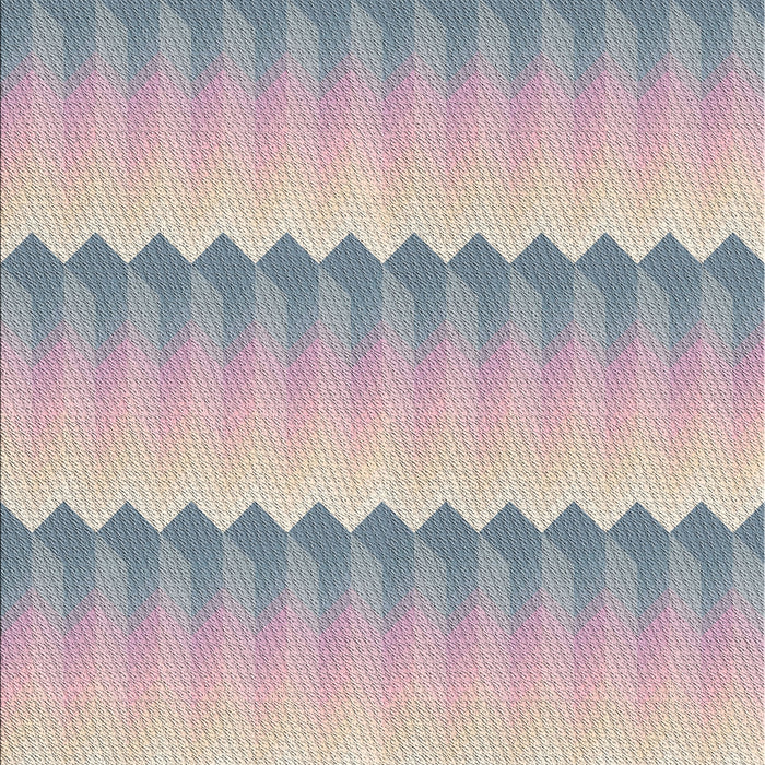 Patterned Dark White Beige Novelty Rug, pat3249