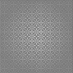 Square Patterned Gray Novelty Rug, pat324