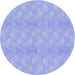 Square Patterned Sky Blue Rug, pat325blu