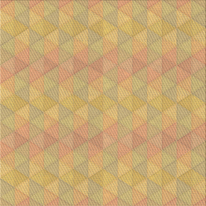 Round Machine Washable Transitional Saffron Yellow Rug, wshpat325brn