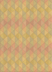 Machine Washable Transitional Saffron Yellow Rug, wshpat325brn