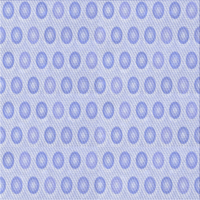 Round Patterned Sky Blue Rug, pat3250blu